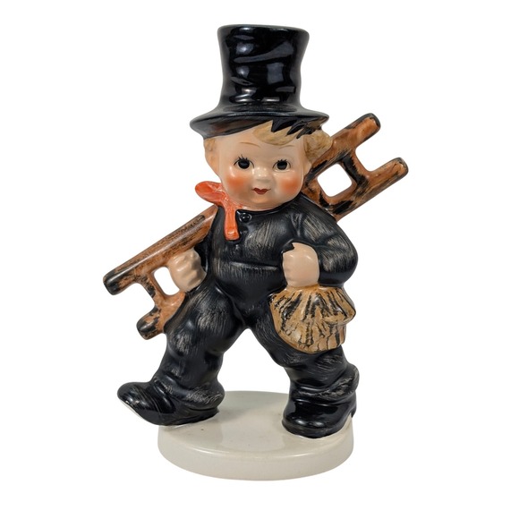 Vintage Goebel KF40 Chimney Sweep Figurine West Germany 5" - Picture 1 of 5